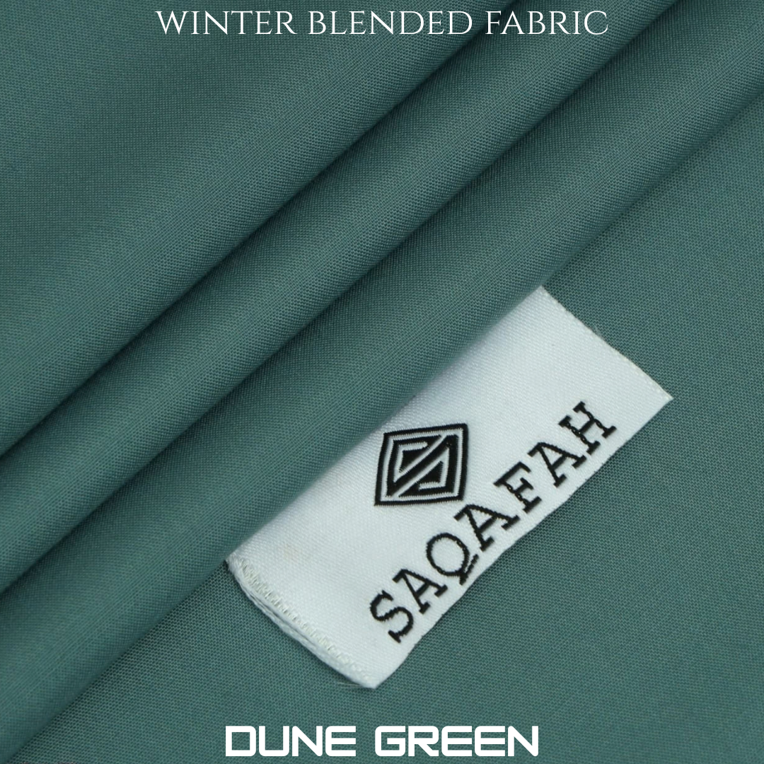 Specter Winter Blended Fabric - Dune Green