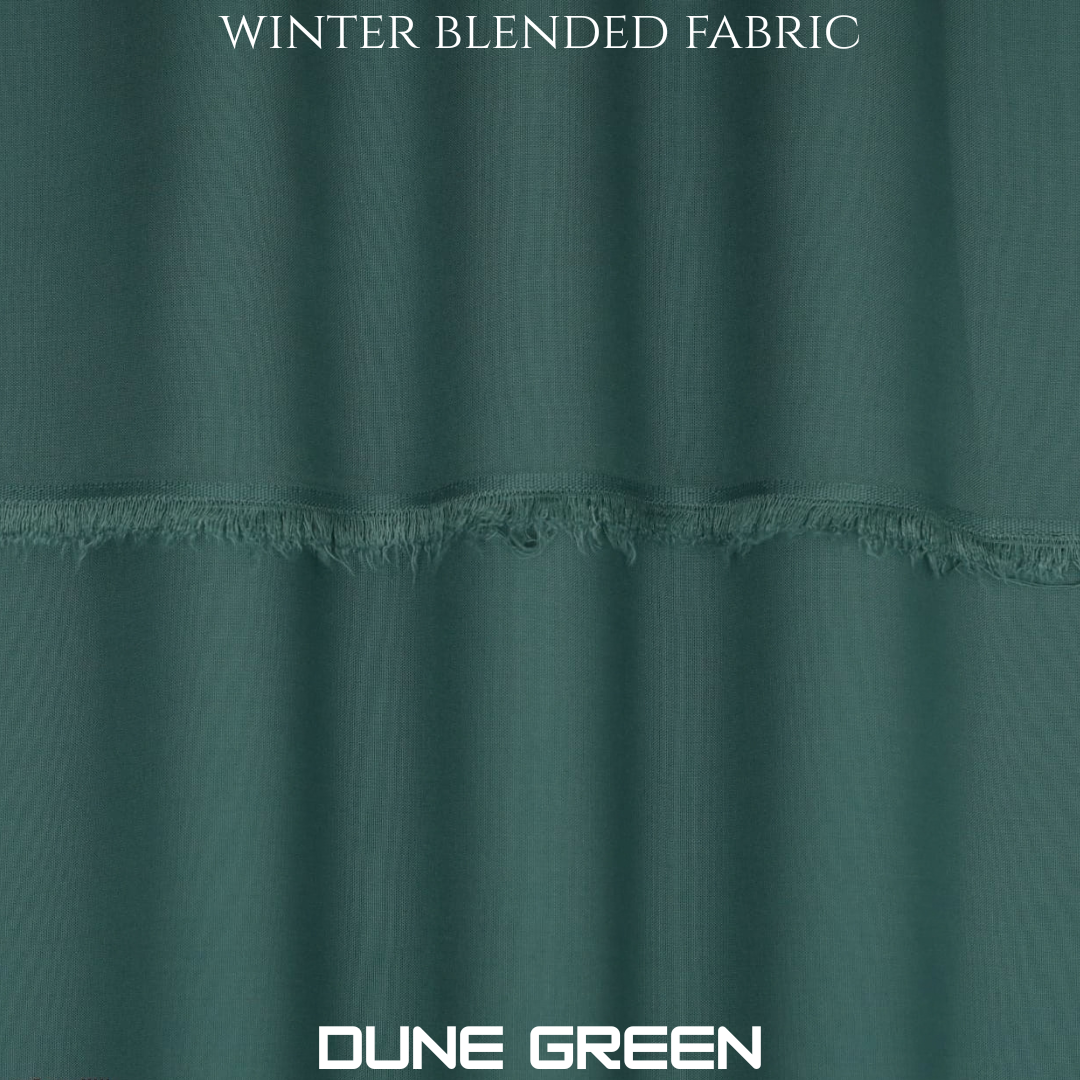 Specter Winter Blended Fabric - Dune Green