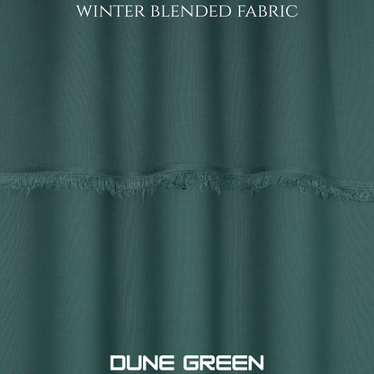 Specter Winter Blended Fabric - Dune Green
