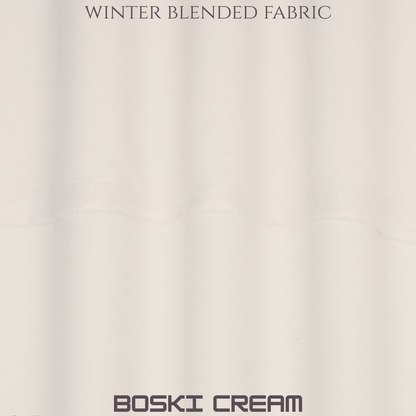 Specter Winter Blended Fabric - Boski Cream
