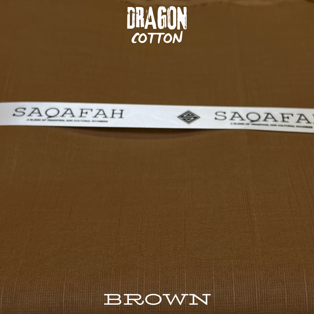 DRAGON COTTON - BROWN