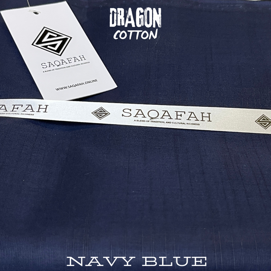 DRAGON COTTON - NAVY BLUE