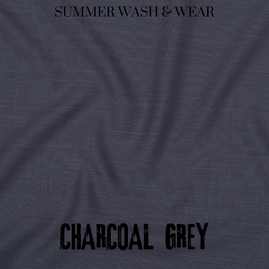 Excellent Wash & Wear - Charcoal Grey