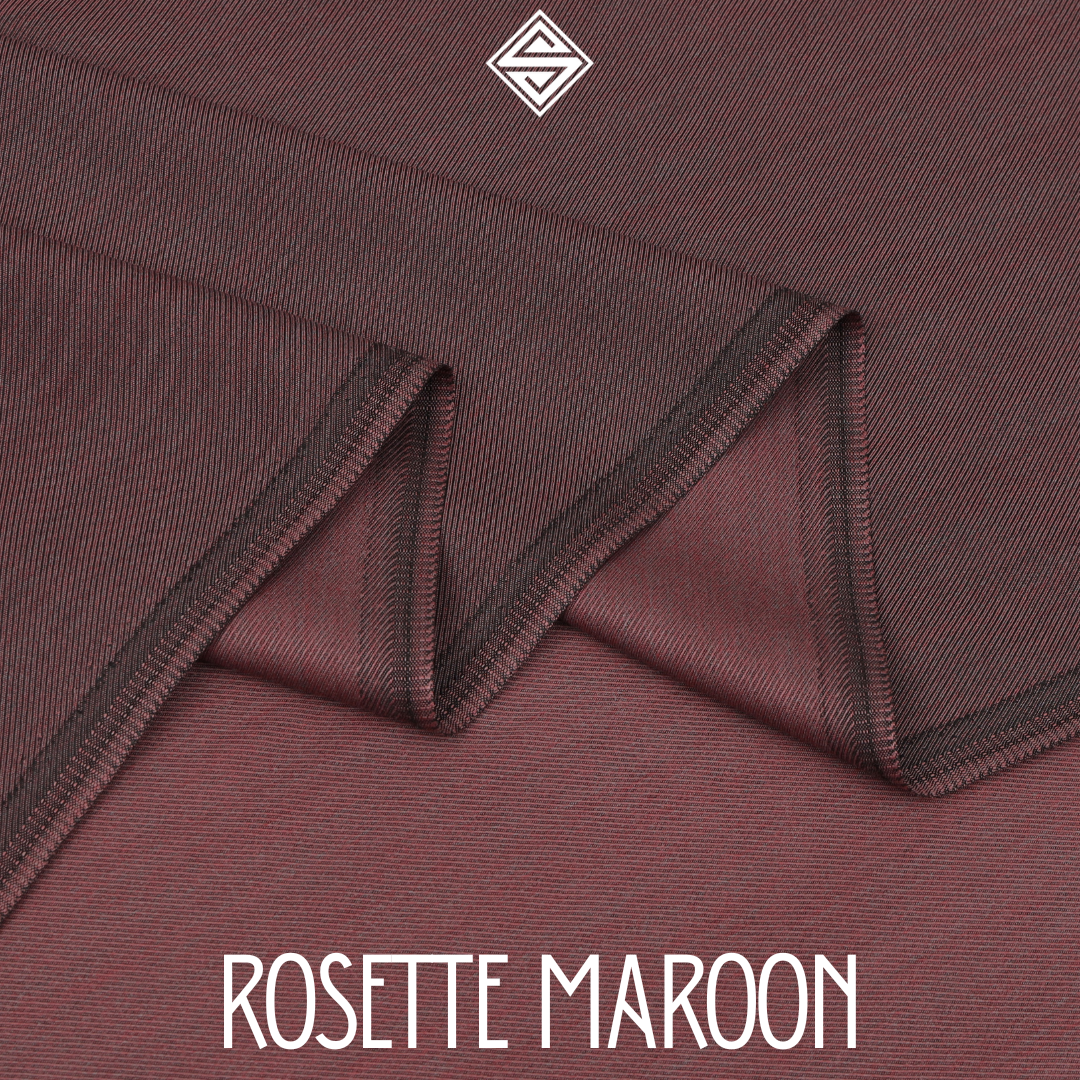 HANDSOME WOOL - ROSETTE MAROON