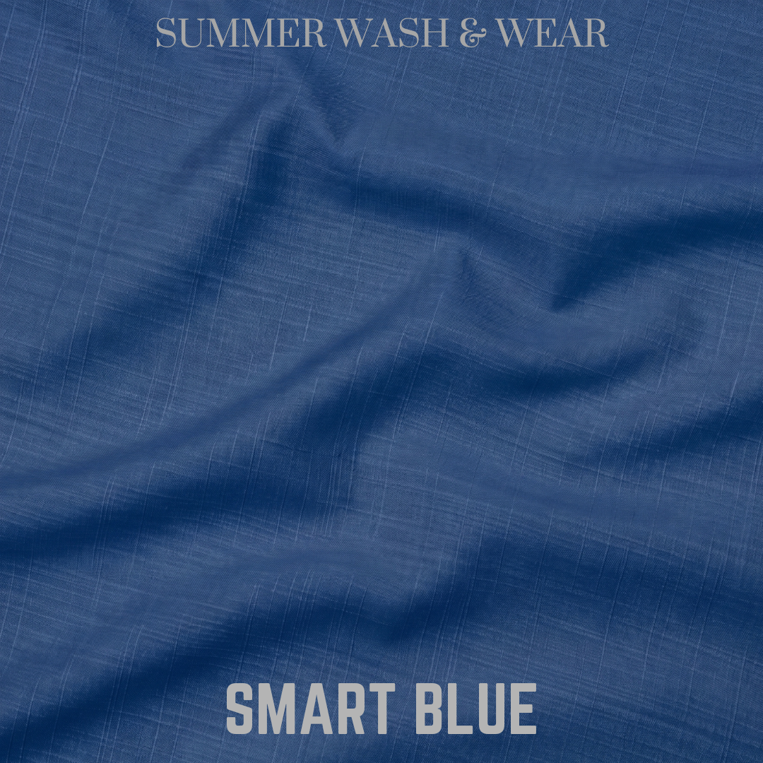 Excellent Wash & Wear - Smart Blue