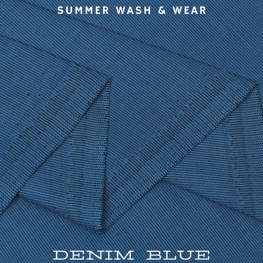 Shaffer Summer Tropical - Denim Blue