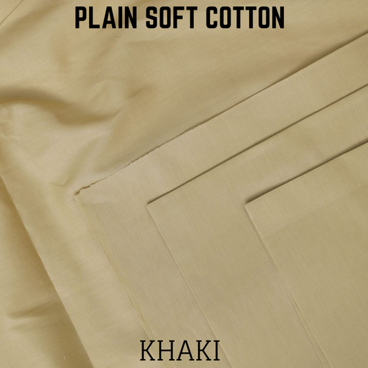 Signature Plain Cotton - Khaki