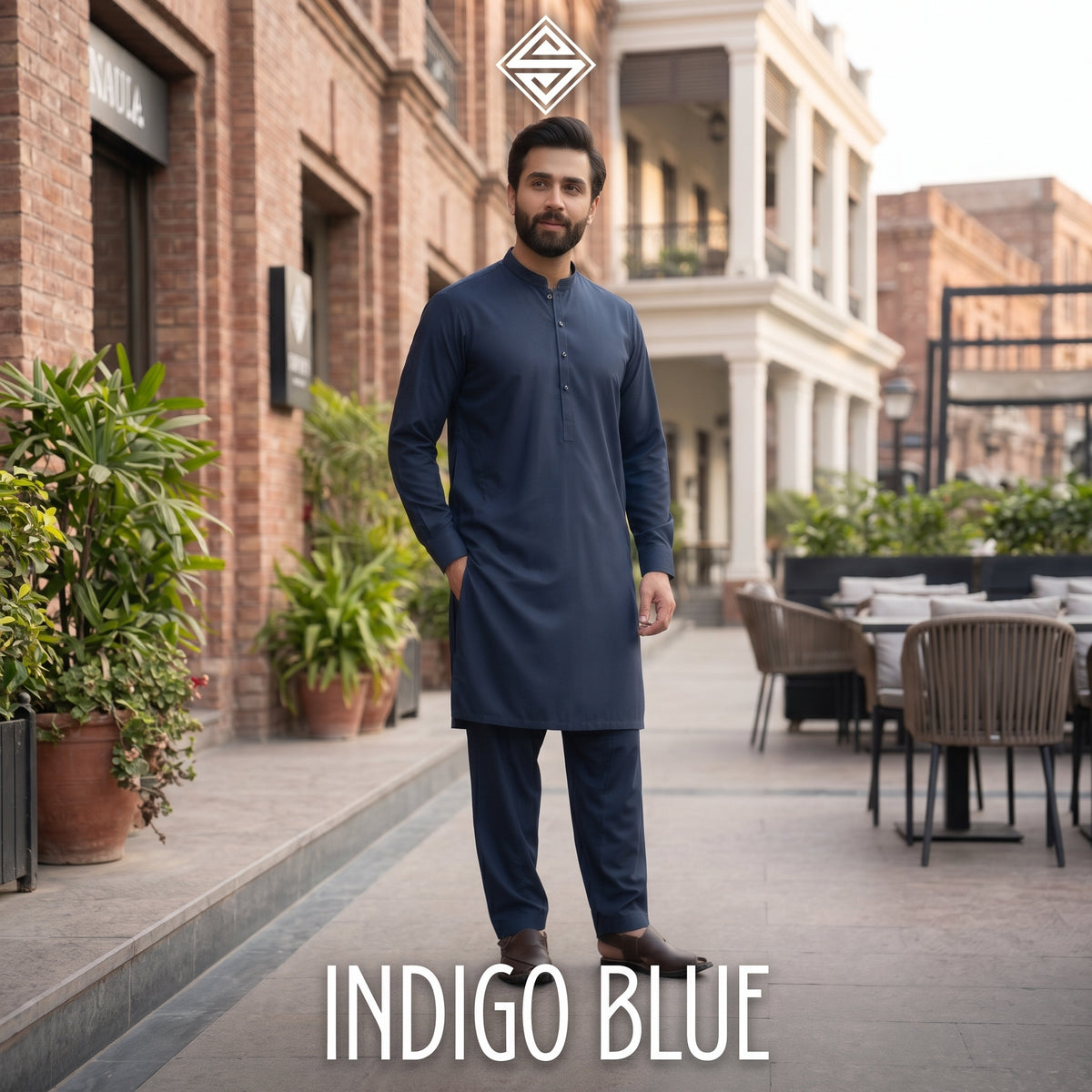 WINTER HANDSOME - INDIGO BLUE