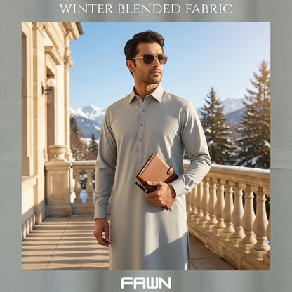 Specter Winter Blended Fabric - Fawn