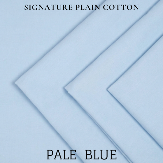 Signature Plain Cotton - Pale Blue