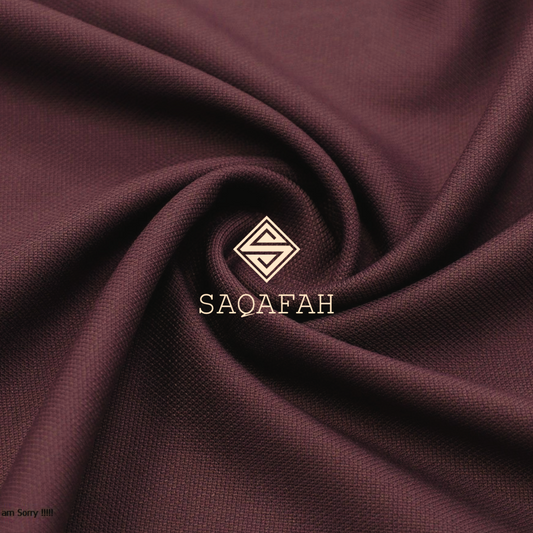 SOLID MATT WINTER WASH & WEAR - WINE RED