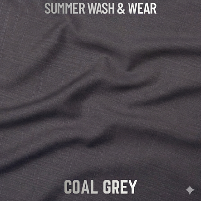 Excellent Wash & Wear - Coal Grey