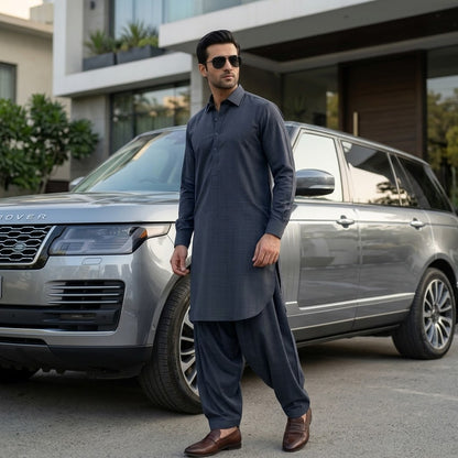 Excellent Wash & Wear - Coal Grey