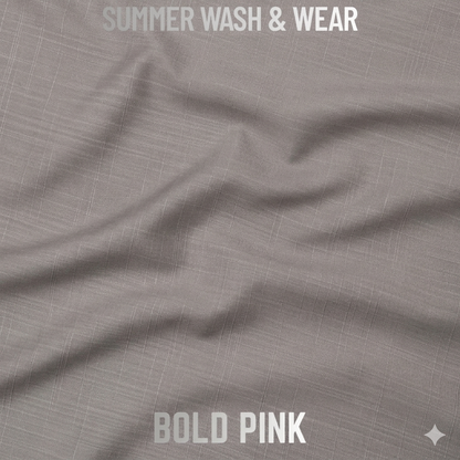 Excellent Wash & Wear - Bold Pink