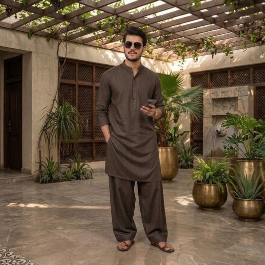Excellent Wash & Wear - Choco Brown