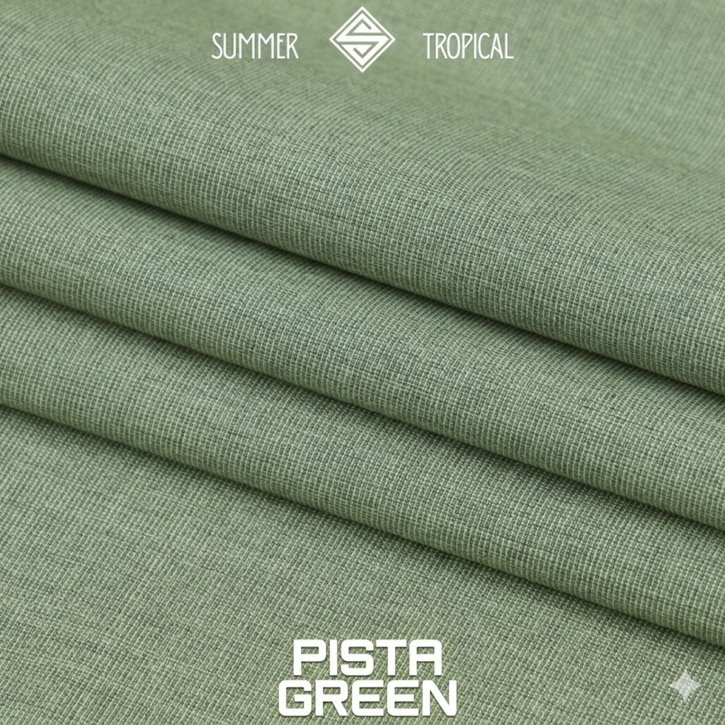 Gorgeous Summer Tropical - Pista Green