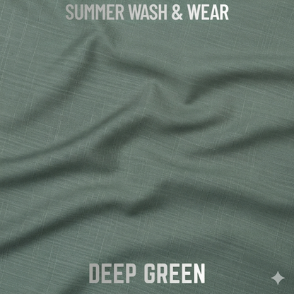 Excellent Wash & Wear - Deep Green