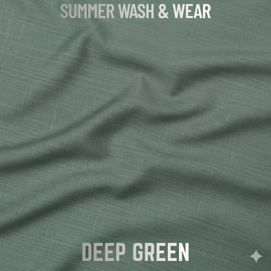 Excellent Wash & Wear - Deep Green