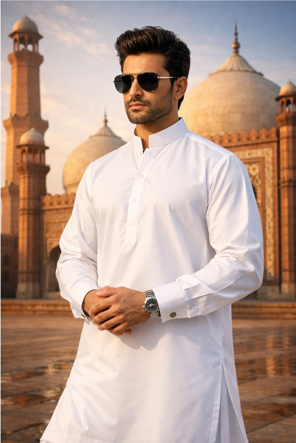 Signature Winter Cotton Latha - Super White